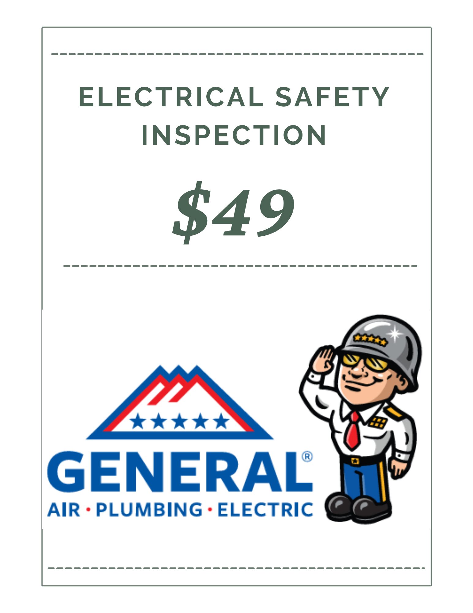$79 AC or Heating Tune Up General